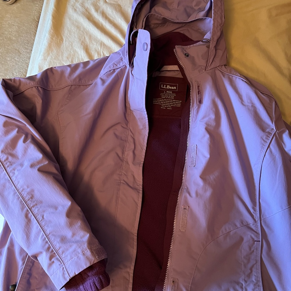 Women,s LL Bean Winter jacket (2 in 1)